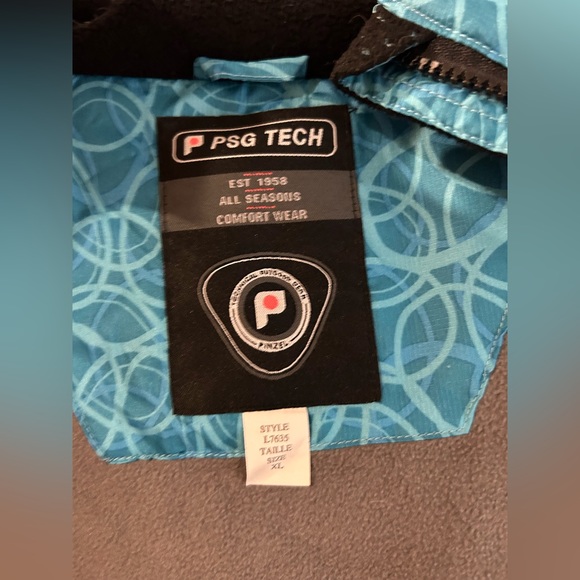 Blue fleeced lined Jacket - Picture 6 of 6